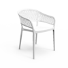 SILLÓN ESPIGA BLANCA MOBILIARIO IDEAL