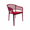 SILLON ESPIGA ROJO MOBILIARIO IDEAL
