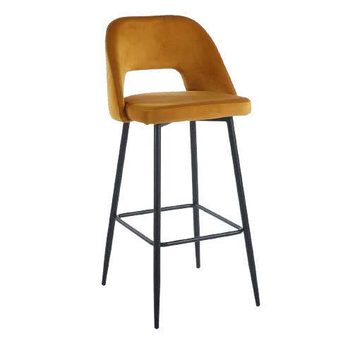 TABURETE AFRODITA AMARILLO 1