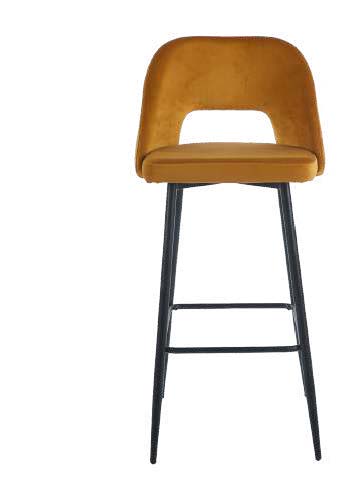 TABURETE AFRODITA AMARILLO 2